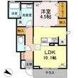 かもべハイムの間取図