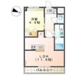 グランディール ホーク花畑の間取図