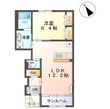 フォレットＡの間取図