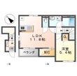 カーム蟹原の間取図