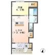 高尾崎 NEW TOWN La・Terre Iの間取図