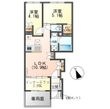 コンフォール横木の間取図
