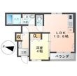 アヴァンティFの間取図