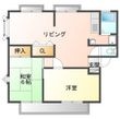 サンビレッジコニシD棟の間取図