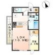 熊本市西区二本木5丁目の間取図