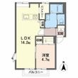 プレステージ溝口 A棟の間取図