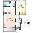 アンソレイエの間取図