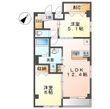 ファミールKの間取図
