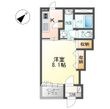 サクシード鹿島谷Bの間取図