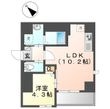 HGD佃 -エッチジーディーツクダ-の間取図