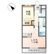 【HM】DearCourt川内の間取図