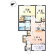 メリディアの間取図