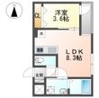 Nステージ長岡天神の間取図