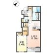 フォレスト宝塚Ⅰの間取図
