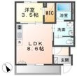 トロンの間取図