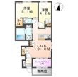 センチュリーハイツⅡの間取図