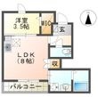 ウィング大和町の間取図