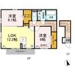 フロレゾンみかわの間取図