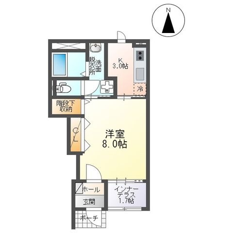 メゾン・モナミ 1階102 - 東建コーポレーション いわき支店/ホームメイト