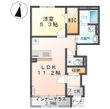 エスポワールの間取図