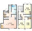 レジェンドⅡの間取図