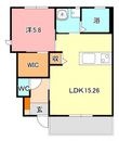 ランドマーク元町Bの間取図