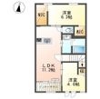 グレイスハイツ太閤の間取図