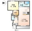 エスポワールミニオンⅢの間取図