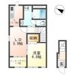 シャトー開成の間取図