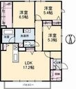 シャーメゾン エンネの間取図