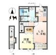 アンジェ大谷の間取図