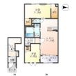 ヴァンベール 壱番館の間取図