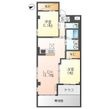 ヴィラ・ボヌールの間取図