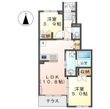 サンルージュの間取図