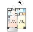 グランバーグ天神の間取図
