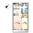 カーサ ドルチェの間取図