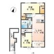 indigo　blueの間取図