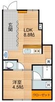 菊池郡大津町大字杉水の間取図