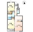 メープルⅡの間取図