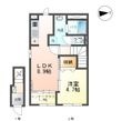 アラ・ミゾンの間取図