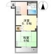熊本市中央区内坪井町の間取図