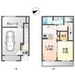 HADANOBASE Aの間取図