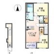 casa este唐津Ⅰの間取図