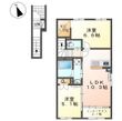 サクラヴィラージュ津福の間取図