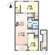白井市根新築アパート（仮称）の間取図