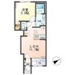 Maison La Soeur (メゾンラスール)の間取図