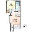 Maison La Soeur (メゾンラスール)の間取図
