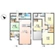 倉敷市西阿知町西原の間取図