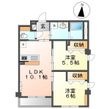 仮称)草加市花栗マンション新築工事の間取図