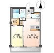仮称)草加市花栗マンション新築工事の間取図